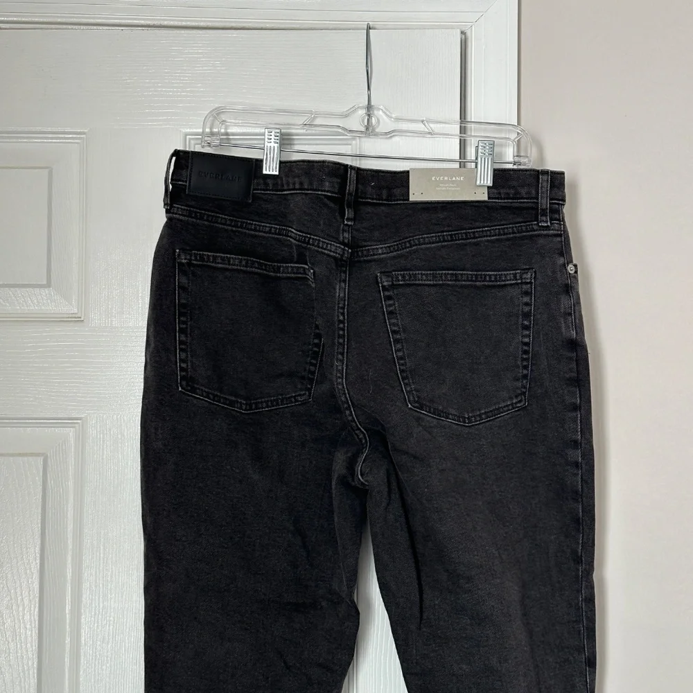 Brand New Everlane The Original Cheeky Jean Washed Black Size 31 Ankle Straight - Picture 5 of 10